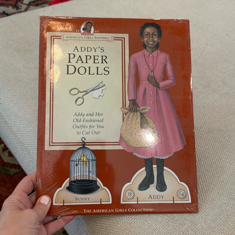 Pleasant Company SEALED Addy Paper Dolls